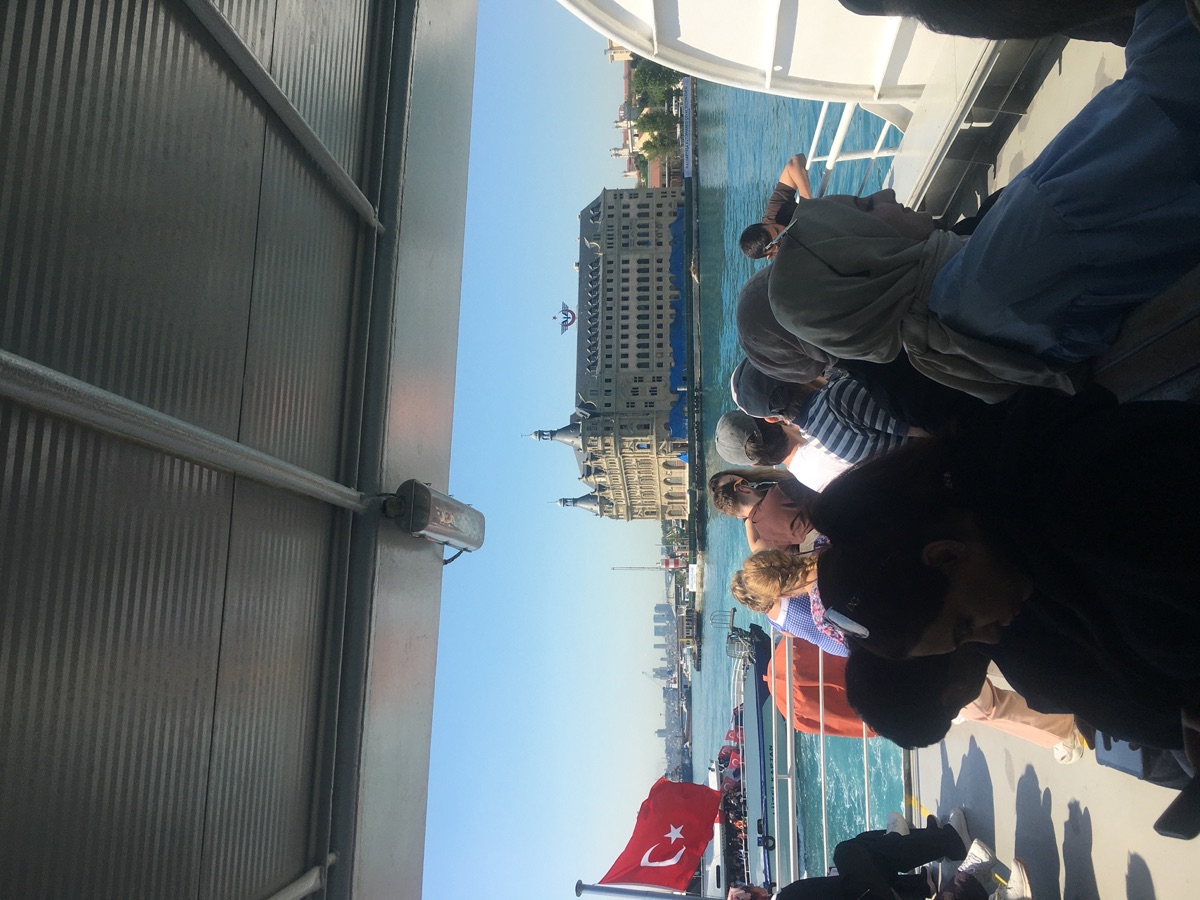 Bosphorus ferry view