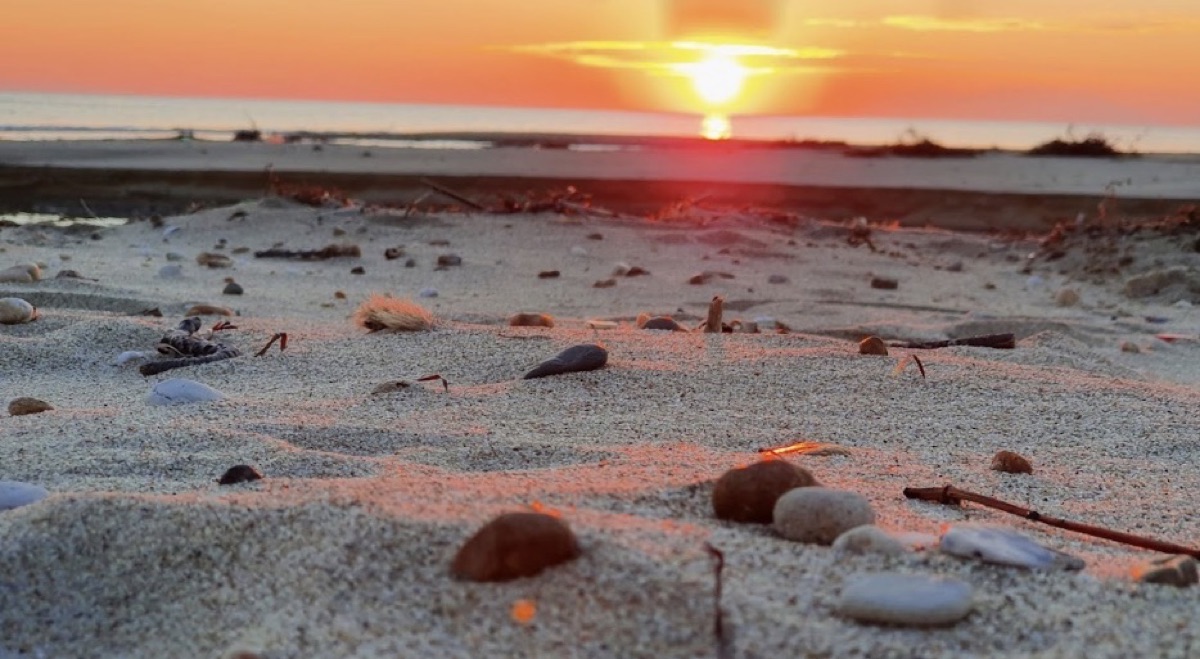 Erikli beach sunset