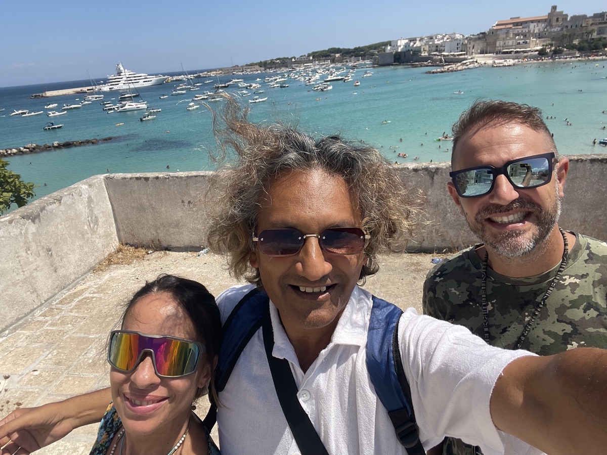 Lecce group Otranto harbor