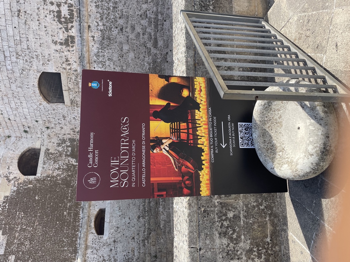 Lecce castle concert