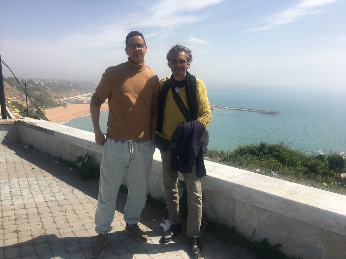 Group at Safi coastal viewpoint
